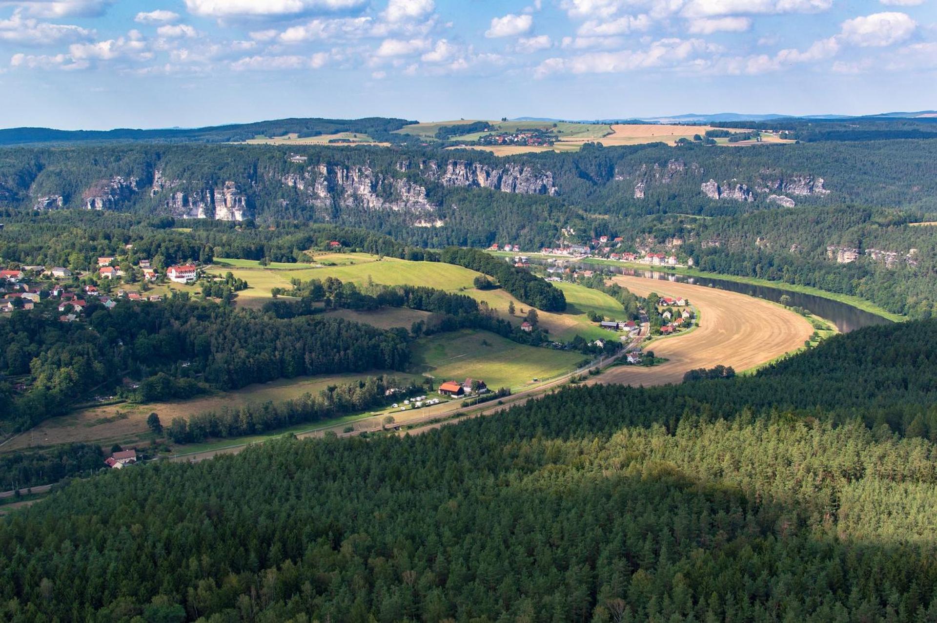 Ocheleck Lägenhet Porschdorf Exteriör bild
