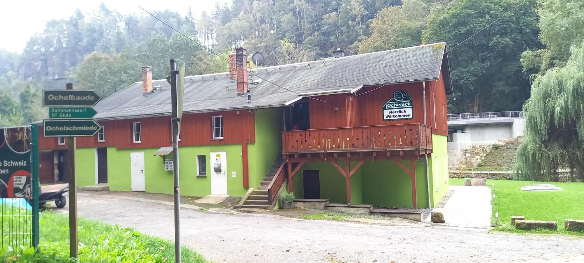 Ocheleck Lägenhet Porschdorf Exteriör bild